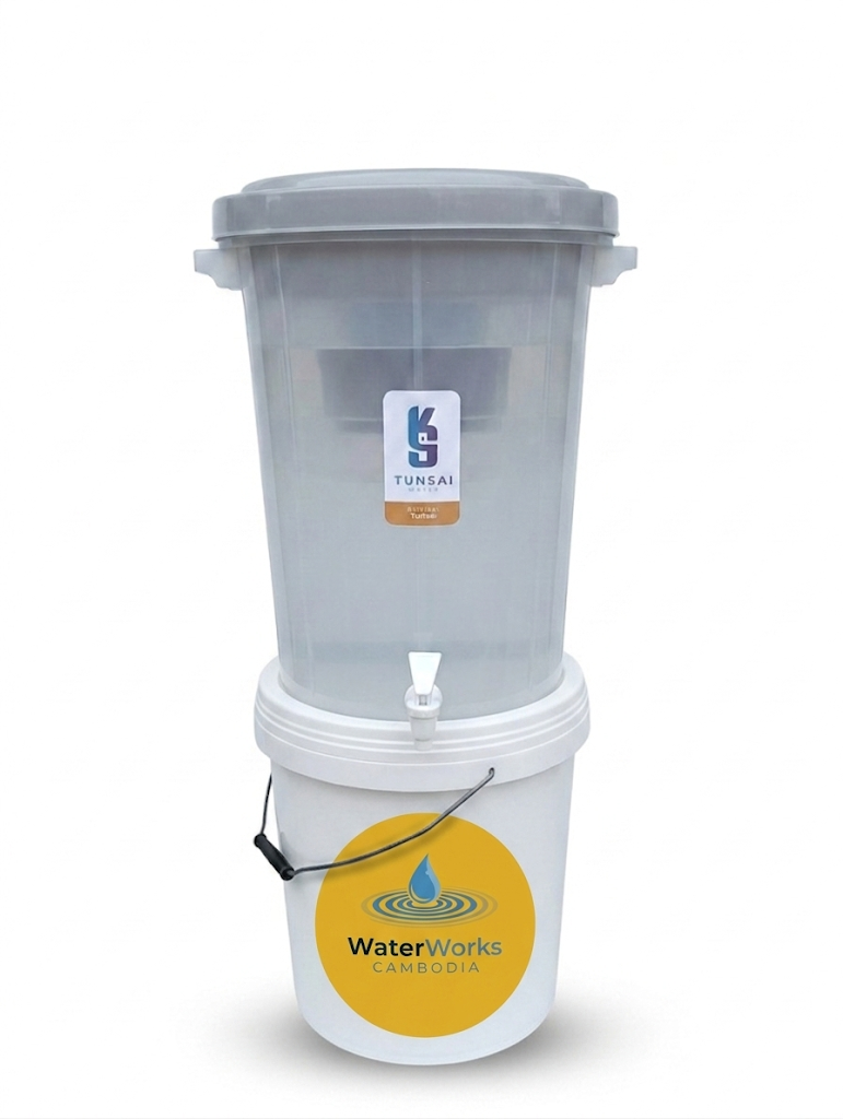 Clay water filter project Cambodia