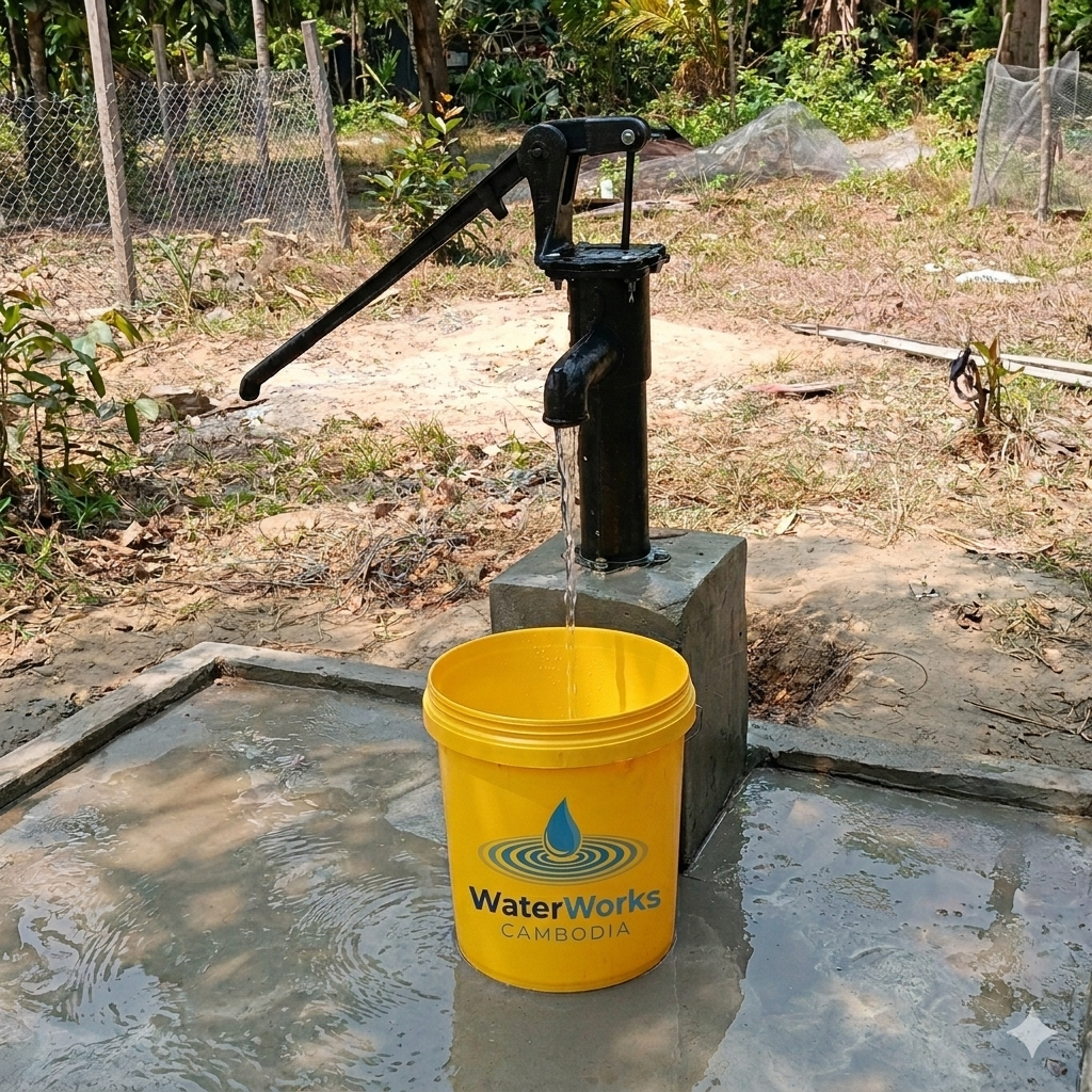 Deep tube well project Cambodia
